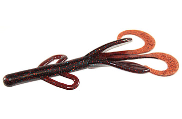 Image of Zoom Baby Brush Hog Creature Bait, 12 Pack, 4in, Glitter Bomb, 042392X