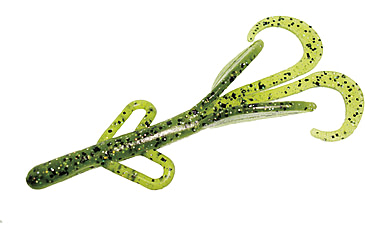 Image of Zoom Baby Brush Hog Creature Bait, 12 Pack, 4in, Watermelon Magic, 42283