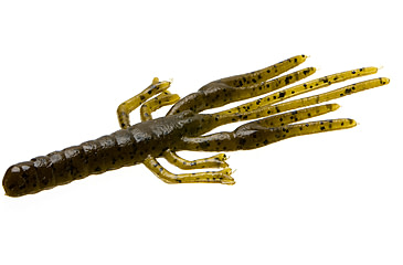 Image of Zoom Big Critter Craw, 10 Pack, 5in, Green Pumpkin, 39025