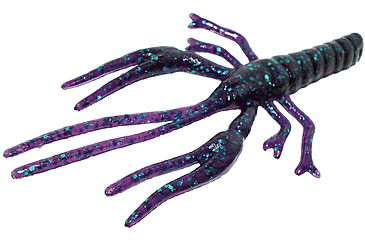 Image of Zoom Big Critter Craw, 10 Pack, 5in, Junebug, 039005X