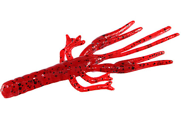 Image of Zoom Big Critter Craw, 10 Pack, 5in, Tomato Seed, 039084X