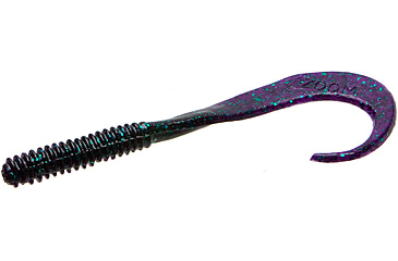 Image of Zoom Big Dead Ringer Worm, 10 Pack, 8in, Junebug, 21005