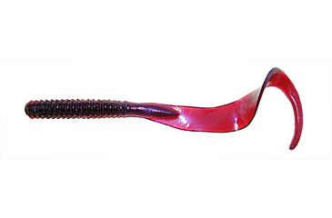 Image of Zoom Big Dead Ringer Worm, 10 Pack, 8in, Tequila Sunrise, 021048X