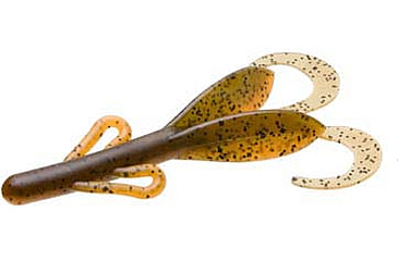 Image of Zoom Brush Hog Creature Bait, 8 Pack, 6in, Alabama Craw, 022256X