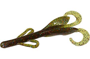 Image of Zoom Brush Hog Creature Bait, 8 Pack, 6in, Bull Bream, 022435X