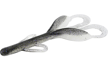 Image of Zoom Brush Hog Creature Bait, 8 Pack, 6in, Electric Shad, 022350X