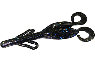 Image of Zoom Brush Hog Creature Bait, 8 Pack, 6in, Late Nite Gold, 022393X