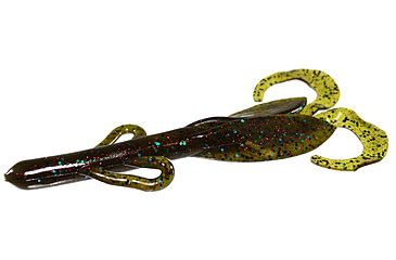 Image of Zoom Brush Hog Creature Bait, 8 Pack, 6in, Tilapia, 022394X