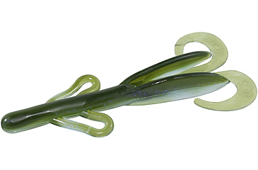 Image of Zoom Brush Hog Creature Bait, 8 Pack, 6in, Watermelon Moondust, 022363X