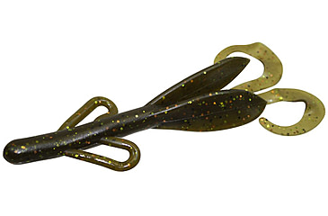 Image of Zoom Brush Hog Creature Bait, 8 Pack, 6in, Yabby Mudbug, 022366X