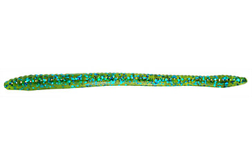Image of Zoom Finesse Worm, 20 Pack, 4.5in, Blue Watermelon, 004103X