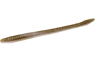 Image of Zoom Finesse Worm, 20 Pack, 4.5in, Brown Back, 004436X
