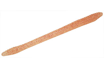 Image of Zoom Finesse Worm, 20 Pack, 4.5in, Flesh Red, 004211X