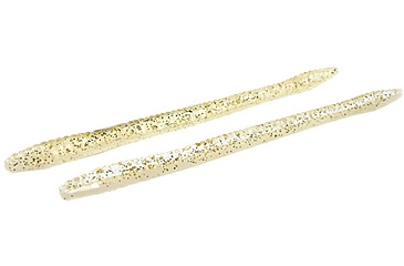 Image of Zoom Finesse Worm, 20 Pack, 4.5in, Fools Gold, 004402X