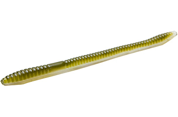 Image of Zoom Finesse Worm, 20 Pack, 4.5in, Green Weenie, 004287X