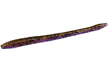 Image of Zoom Finesse Worm, 20 Pack, 4.5in, Huckleberry, 004407X