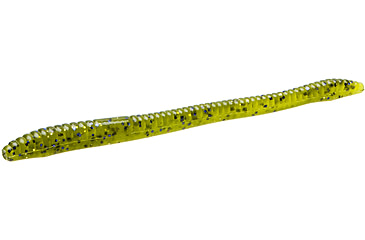 Image of Zoom Finesse Worm, 20 Pack, 4.5in, Mardi Gras, 004259X