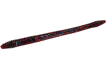 Image of Zoom Finesse Worm, 20 Pack, 4.5in, Plum Apple, 004113X