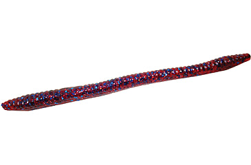 Image of Zoom Finesse Worm, 20 Pack, 4.5in, Plum Crazy, 004285X