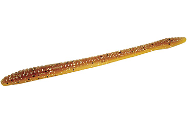 Image of Zoom Finesse Worm, 20 Pack, 4.5in, Pumpkin Spice, 004268X
