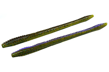 Image of Zoom Finesse Worm, 20 Pack, 4.5in, Purple Passion, 004058X