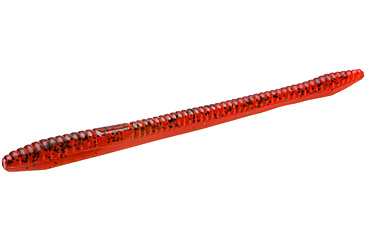 Image of Zoom Finesse Worm, 20 Pack, 4.5in, Red Bug Shad, 4270