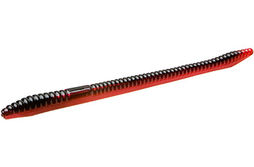 Image of Zoom Finesse Worm, 20 Pack, 4.5in, Red Shad, 4029