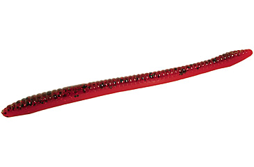 Image of Zoom Finesse Worm, 20 Pack, 4.5in, Watermelon Red Tomato, 004250X
