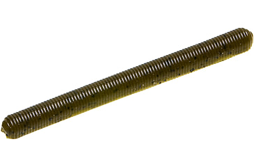 Image of Zoom Fish Doctor Finesse Worm, 20 Pack, 4in, Green Pumpkin, 003025X