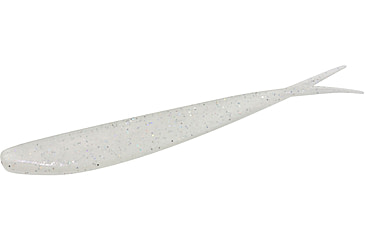 Image of Zoom Fluke Baitfish Imitator, 10 Pack, 4in, Silver Rainbow, 015059X