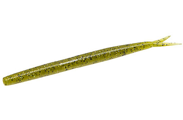 Image of Zoom Fluke Stick Jr Bait, 10 Pack, 5in, Watermelon Magic, 126283