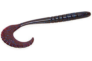Image of Zoom G-Tail Worm, 6in, Blue Fleck, 086292X