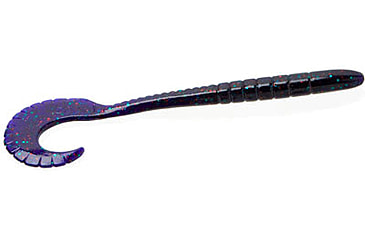 Image of Zoom G-Tail Worm, 6in, Junebug Red, 086177X