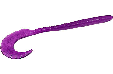 Image of Zoom G-Tail Worm, 6in, Old Purple, 086065X