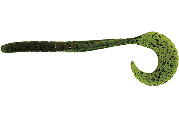 Image of Zoom G-Tail Worm, 6in, Watermelon Red, 086054X