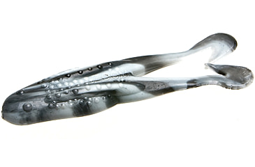 Image of Zoom Horny Topwater Toad, 5 Pack, 4.25in, Black-White Swirl, 083246X