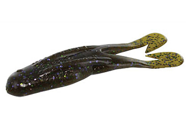 Image of Zoom Horny Topwater Toad, 5 Pack, 4.25in, Green Pumpkin Candy, 083272X
