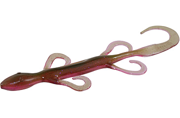 Image of Zoom Lizard, 9 Pack, 6in, Raspberry Shad, 002365X