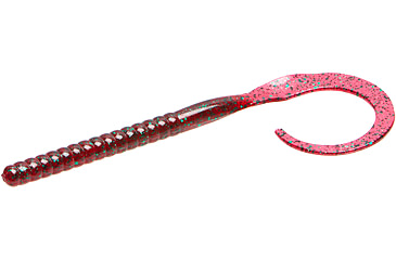 Image of Zoom Mag Ol Monster Magnum Worm, 5 Pack, 12in, Red Bug, 118021