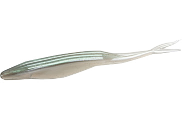 Image of Zoom Mag Super Fluke Baitfish Imitator, 5 Pack, 7in, Green Albino, 112238X