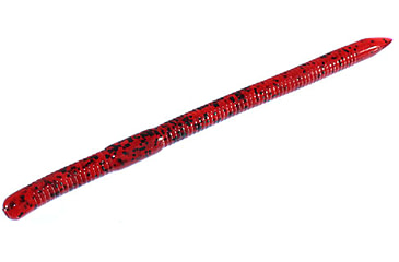 Image of Zoom Mag Swamp Crawler Bulky Finesse Worm, 15 Pack, 6.5in, Cherry Seed, 124018X