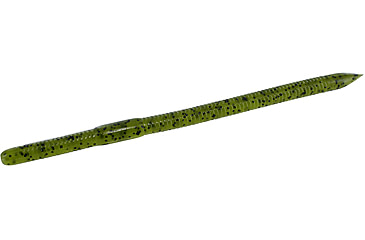 Image of Zoom Mag Swamp Crawler Bulky Finesse Worm, 15 Pack, 6.5in, Watermelon Seed, 124019X