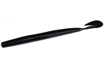 Image of Zoom Mag U-V Speed Worm, 8 Pack, 7in, Black, 113038X