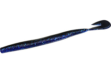 Image of Zoom Mag U-V Speed Worm, 8 Pack, 7in, Black Sapphire, 113100X
