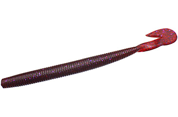 Image of Zoom Mag U-V Speed Worm, 8 Pack, 7in, Cranberry, 113431X