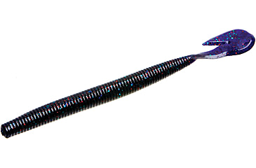 Image of Zoom Mag U-V Speed Worm, 8 Pack, 7in, Junebug Red, 113177