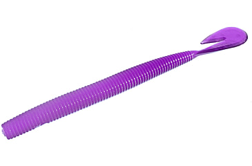Image of Zoom Mag U-V Speed Worm, 8 Pack, 7in, Old Purple, 113065X