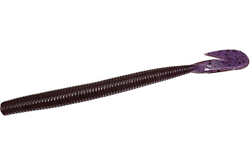 Image of Zoom Mag U-V Speed Worm, 8 Pack, 7in, Purple Pumpkin, 113432X