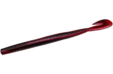 Image of Zoom Mag U-V Speed Worm, 8 Pack, 7in, Red Shad, 113029X