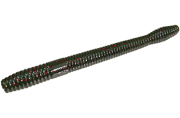 Image of Zoom Magnum Finesse Worm, 10 Pack, 5in, Avocado, 114147X